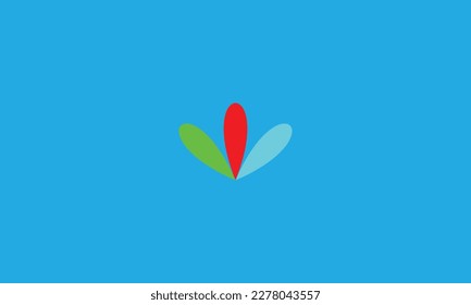 vector graphic illustration logo design for simple