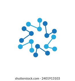 vector graphic illustration of molecules perfect for education science, medicine, chemical compounds, atoms, nuclear compounds,etc