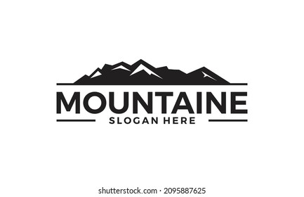 vector graphic illustration of mountain