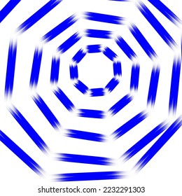 para el diseño se puede utilizar la ilustración gráfica vectorial de varios trazos en forma de octógono, de color azul, de forma única, que consta de varios octagones, para el cual se puede utilizar el diseño, bueno para los logotipos. 