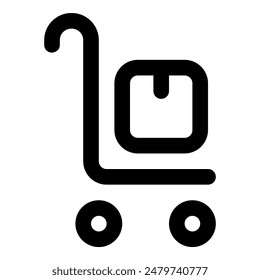 Ilustración gráfica de Vector de icono de carro perfecto para negocios, finanzas, etc. Sitios web temáticos y App móviles