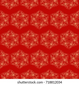 Vector graphic illustration.  Use printed materials, signs, items, websites, maps, posters, postcards, packaging.  Abstract wallpaper with floral motifs.