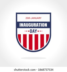 vector graphic of inauguration day good for inauguration day celebration. flat design. flyer design.flat illustration.