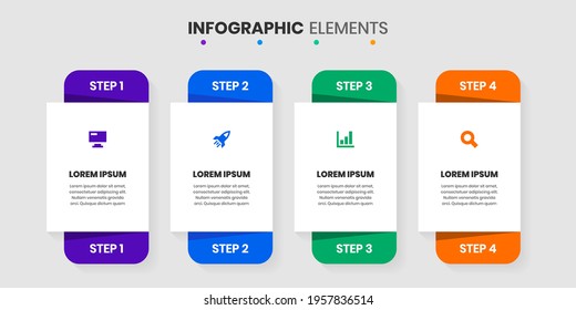 Vector Graphic of Infographic Element Design Templates with Icons and 6 Options or Steps. Suitable for Process Diagram, Presentations, Workflow Layout, Banner, Flow Chart, Infographic.