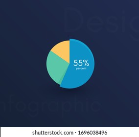 Vektorillustration-Grafik-Infografiken. Vorlage für die Erstellung von Web-Anwendungen, Workflow-Layout, Diagramm, Banner, modernes Design, Business-Infografik. Stock-Vektorillustration
