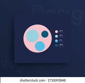 Vector graphic infographics. Template for creating web applications, workflow layout, diagram, banner, modern design, business infographic. Stock vector