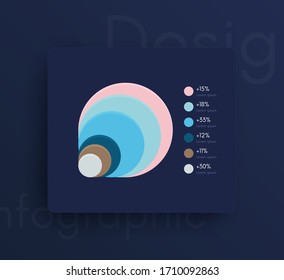 Vector graphic infographics. Template for creating web applications, workflow layout, diagram, banner, modern design, business infographic. Stock vector