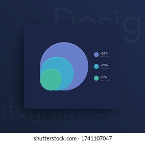 Vector graphic infographics. Template for creating web applications, workflow layout, diagram, banner, modern design, business infographic. Stock vector