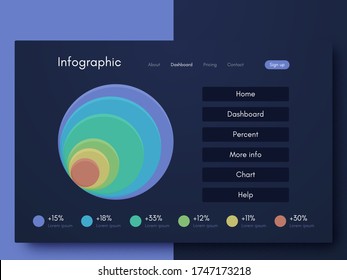 Vektorgrafik-Infografiken. Vorlage für die Erstellung von mobilen Anwendungen, Workflow-Layout, Diagramm, Banner, Web-Design, Business-Infografik. Stock-Vektorgrafik