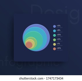 Vector graphic infographics. Template for creating web applications, workflow layout, diagram, banner, modern design, business infographic. Stock vector