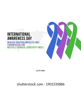 vector graphic of international awareness day good for international awareness day celebration. flat design. flyer design.flat illustration.