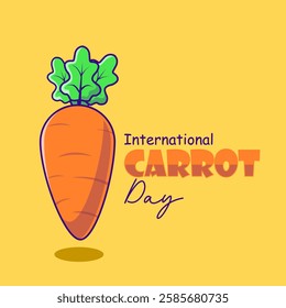 vector graphic of International carrot Day ideal for International carrot Day celebration.