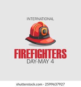 Vector graphic of International Firefighters’ Day ideal for International Firefighters’ Day celebration.