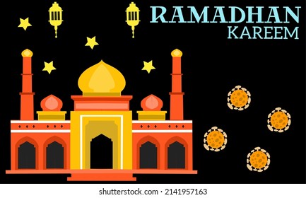 Vector graphic of International day of Ramadan kareem appreciation for international day of Ramadan kareem appreciation celebration. flat design. flyer design. flat illustration. April 03.