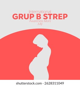 gráfico vetorial do International Group B Strep Awareness Month ideal para a celebração do International Group B Strep Awareness Month
