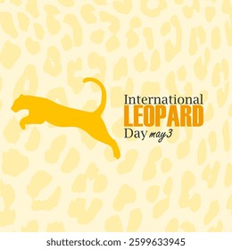 vector graphic of International Leopard Day ideal for International Leopard Day celebration.
