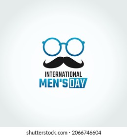 vector graphic of international men's day good for international men's day celebration. flat design. flyer design.flat illustration.