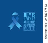 vector graphic of Juvenile Arthritis Awareness Month ideal for Juvenile Arthritis Awareness Month celebration.