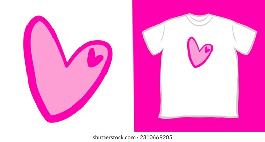 Vector graphic kids t-shirt design, with cute cat