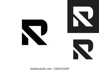 vector graphic of the letter R logo