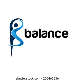 Vector Graphic Logo Healthy Balance Stock Vector (Royalty Free ...