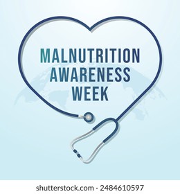 vector graphic of Malnutrition Awareness Week ideal for Malnutrition Awareness Week celebration.