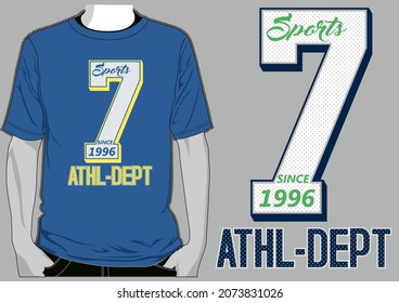 Vector Graphic mens dynamic t-shirt,typography,lettering design printing
 