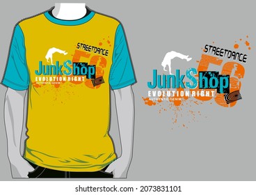 Vector Graphic mens dynamic t-shirt,typography,lettering design printing
 