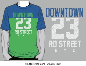 Vector Graphic mens dynamic t-shirt,typography,lettering design printing
 