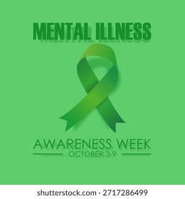 vector graphic of Mental Illness Awareness Week ideal for Mental Illness Awareness Week celebration