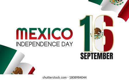 vector graphic of Mexico independence day good for Mexico independence day celebration. flat design. flyer design.flat illustration.