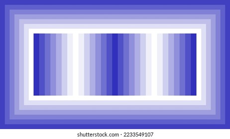 Gráfica vectorial de luces de misterio en formas rectangulares abstractas. Paleta de colores de degradado de franjas verticales. Se puede usar para papeles pintados, temas, diseño de moda, etc. 
