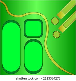 vector graphic of modern abstract background, very suitable for design needs such as social media templates and others. modern abstract background vectors.