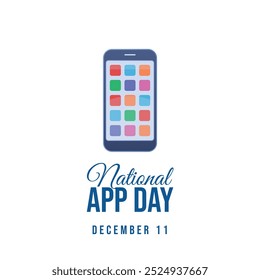 vector graphic of National App Day ideal for National App Day celebration.