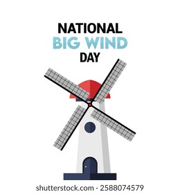 vector graphic of national big win day ideal for national big win day celebration.