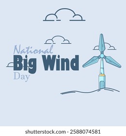 vector graphic of national big win day ideal for national big win day celebration.
