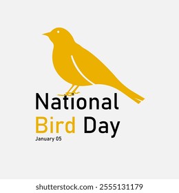 vector graphic of National Bird Day good for national National Bird Day celebration. flat design. flyer design.flat illustration.