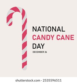 gráfico vetorial do Dia Nacional da Cana de Doce bom para a celebração nacional do Dia Nacional da Cana de Doce. design plano. design de flyer. ilustração plana.