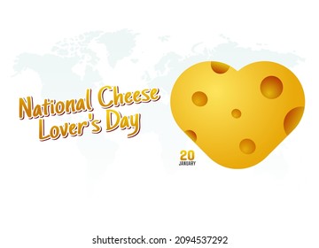 gráfico vectorial del día del amante del queso nacional bueno para la celebración del día del amante del queso nacional. diseño plano. diseño de volante.ilustración plana.