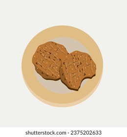 vector graphic of National Cookie Day good for national National Cookie Day celebration. flat design. flyer design.flat illustration.