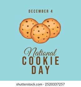 vector graphic of National Cookie Day ideal for National Cookie Day celebration.