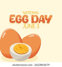 vector graphic of National Egg Day, ideal for National Egg Day celebration.