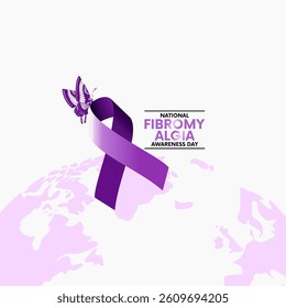 vector graphic of National Fibromyalgia Awareness Day ideal for National Fibromyalgia Awareness Day celebration