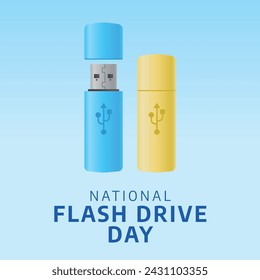Gráfico vectorial del Día Nacional de la Unidad Flash ideal para la celebración del Día Nacional de la Unidad Flash.