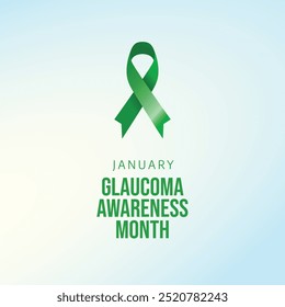 vector graphic of National Glaucoma Awareness Month ideal for National Glaucoma Awareness Month celebration.