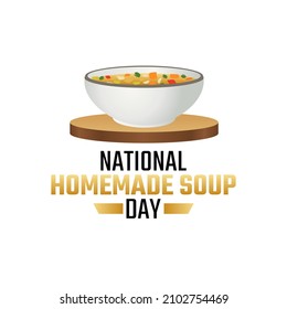 1 597 Soup Flyer Images Stock Photos Vectors Shutterstock   Vector Graphic National Homemade Soup 260nw 2102754469 