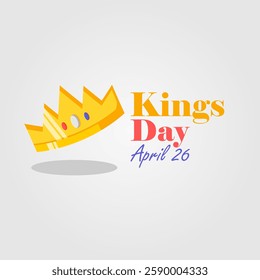 vector graphic of National kings day ideal for National kings day celebration.