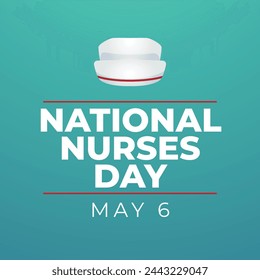 vector graphic of National Nurses Day ideal for National Nurses Day celebration.