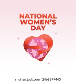vector graphic of National Womens Day ideal for National Womens Day celebration.