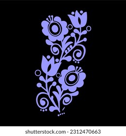 Vector graphic of nature banner background illustration. Watercolor art design suitable for use as header, web, wall decoration. brushes are included in the file etc.